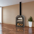 Salamandra a Lenha com Forno 60 Visto - Ferlux Salamandra a Lenha com Forno 60 Visto - Ferlux